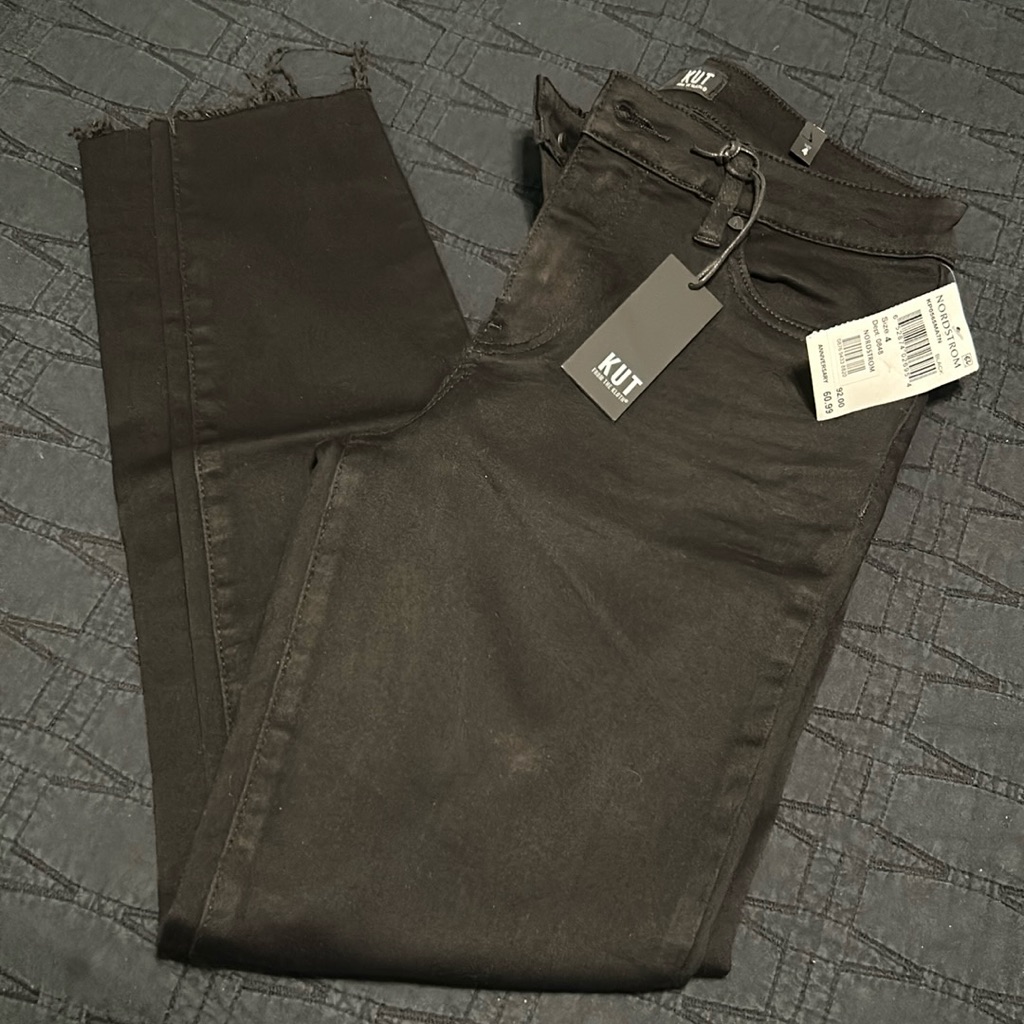 Kut From The Kloth, Black Jeans, Size 4